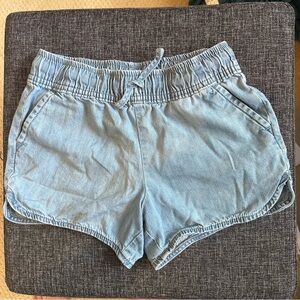 Jumping Beans Lightweight Denim cotton/ Tencel Shorts Size 7